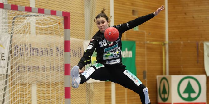 Claire Hartz parierte mehr als ein Drittel aller Würfe