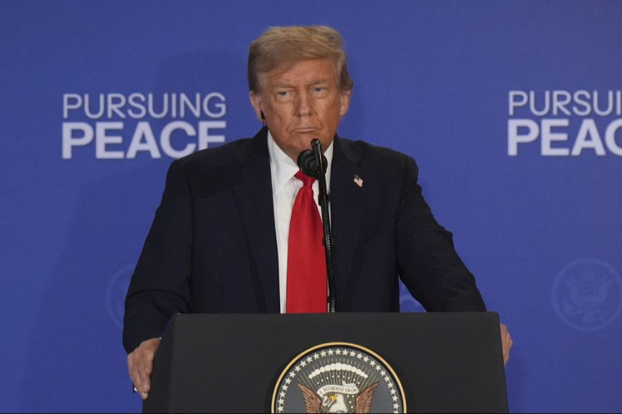 Laut Trump wurden sie sich bei den meisten Punkten einig, der «vielleicht wichtigste» aber bleibe ungeklärt.