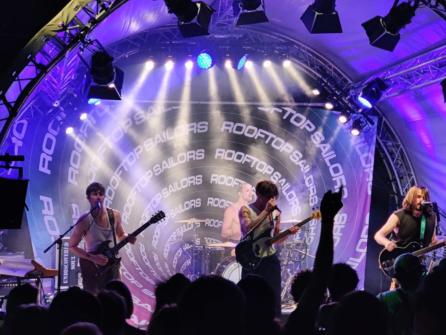 Für die Band ist das Thunfest ein Heimspiel.