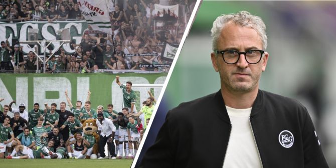 Bildcollage FCSG und Stilz