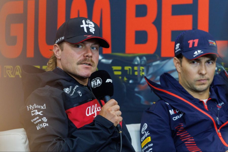 Bottas Perez Formel 1