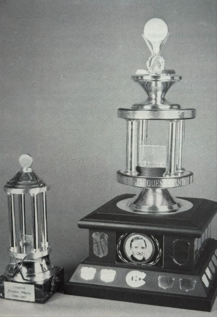 Jacques Plante-Trophy SLAPSHOT