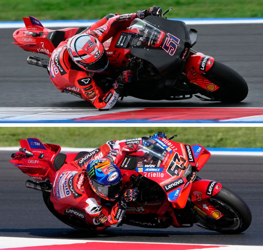 Ducati MotoGP Vergleich