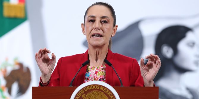 Mexikos Präsidentin Claudia Sheinbaum