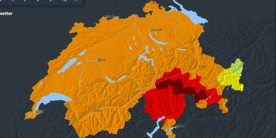 Unwetter Schweiz