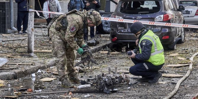 Kharkiv Ukraine Drohnenangriff