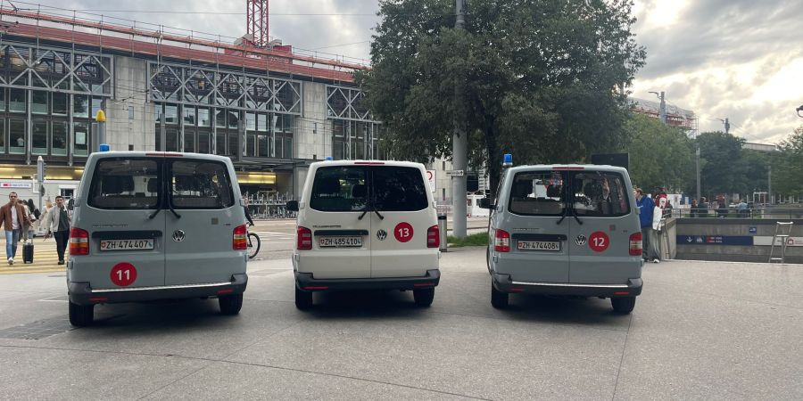 Platzspitz Polizei Zürich