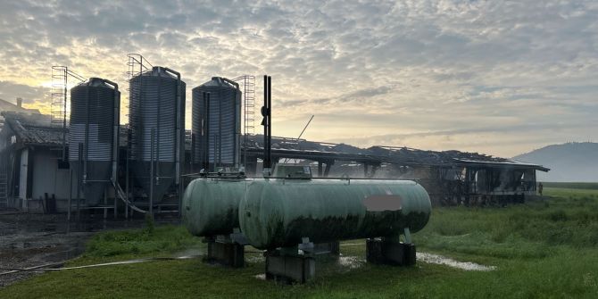 Vollbrand in Ramsen