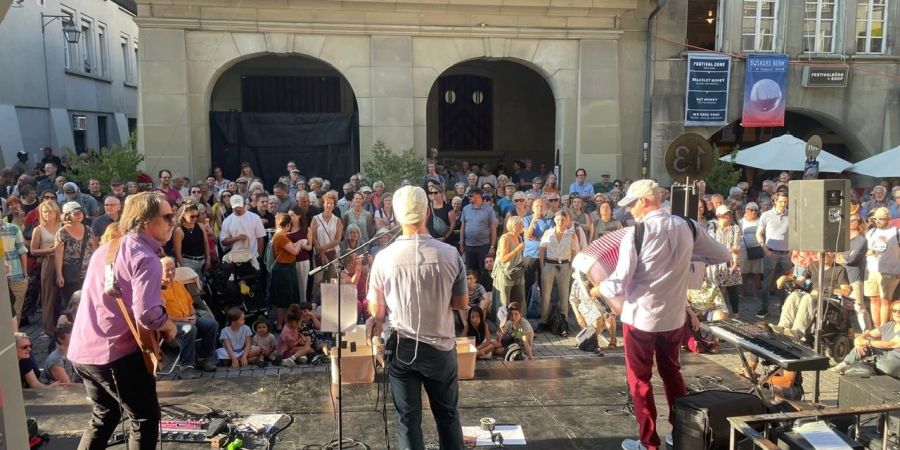 Buskers in Bern