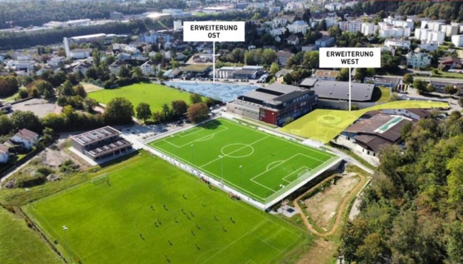Erweiterung Ausbau BBC-Arena Hallensportzentrum