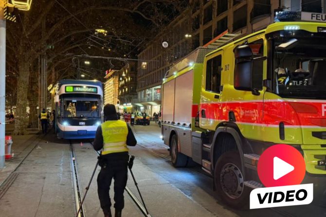 Tramunfall Zürich