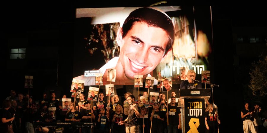 Hadar Goldin Übergabe Israel