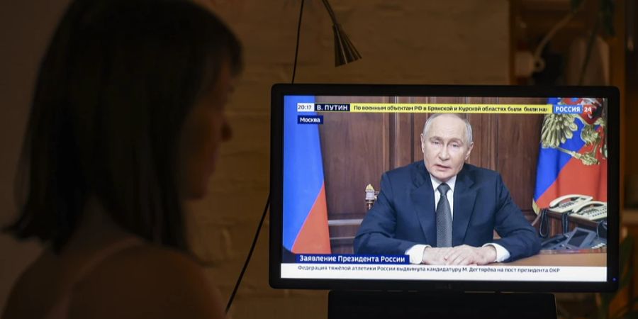 Putin Krieg Fernsehansprache