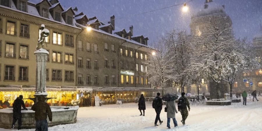 Doch das Wetter wird in nächster Zeit schon wieder milder.