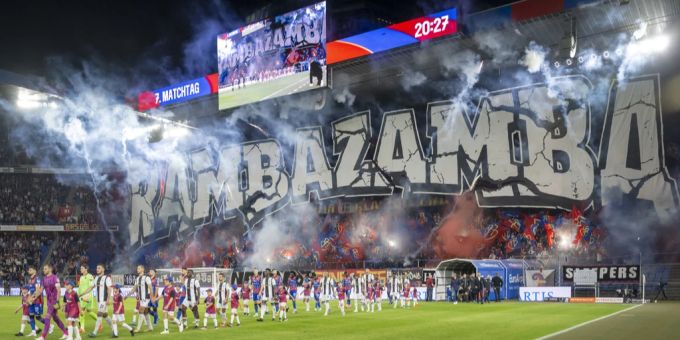 Die Muttenzerkurve des FC Basel ist 2025 erstmals an der Museumsnacht dabei. Muttenzerkurve FC Basel