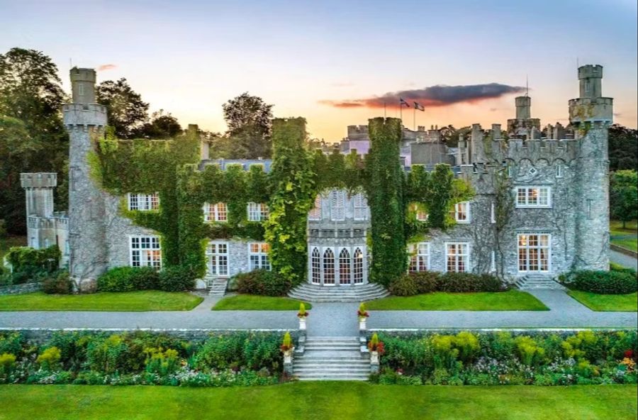 Auf dem dritten Rang folgt diese Burg in Irland: Eine Übernachtung im Castle Luttrellstown kostet 17'813 Franken.