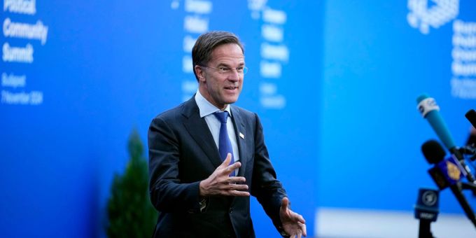 Trump hat recht, sagt Nato-Generalsekretär Mark Rutte. (Archivbild) Mark Rutte