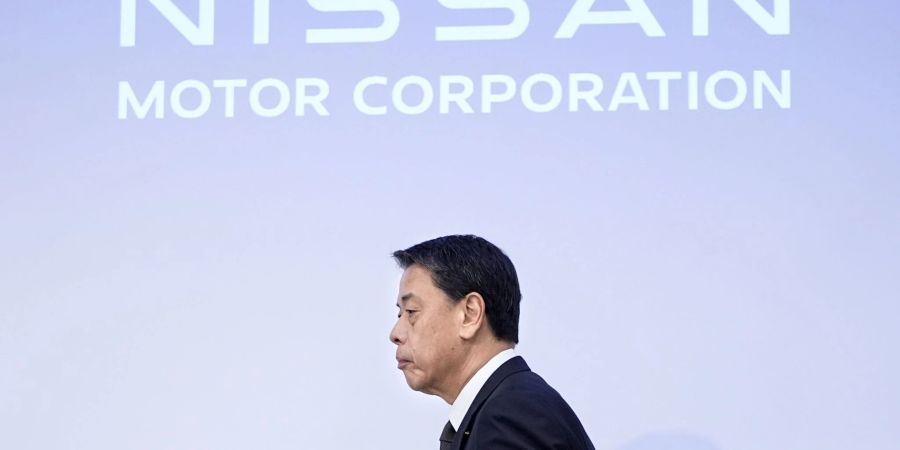 Nissan-Präsident Makoto Uchida kündigte am Donnerstag harte Sparmassnahmen für den Konzern an.