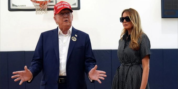 Dieser Auftritt von Melania Trump gibt zu reden. Melania Trump