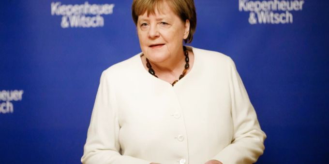 Angela Merkel bei einem Fototermin zur Veröffentlichung ihrer Biografie «Freiheit». Angela Merkel