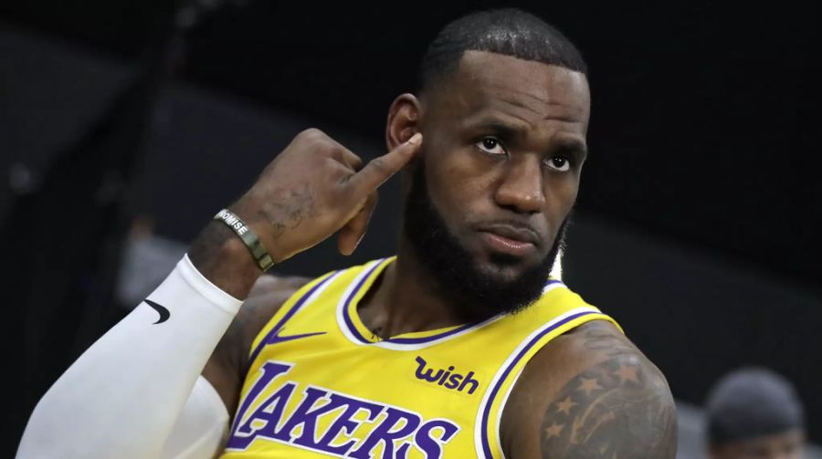 Auch Basketball-Superstar LeBron James ist von Drew Brees irritiert.