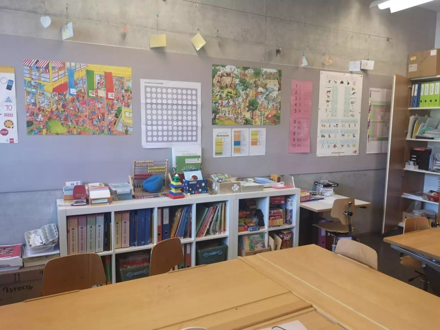 Schulzimmer Förderlehrperson Reinach