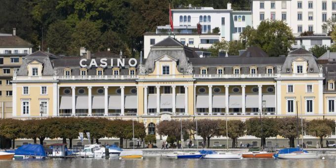 Das Kursaal-Casino in Luzern. luzern