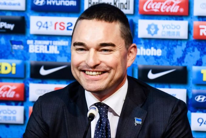 Investor Lars Windhorst will mit der Hertha an die Spitze der Bundesliga. Hertha Bundesliga