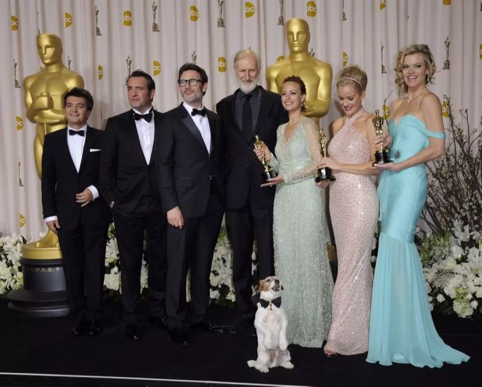 Bei den Oscars 2012 war Uggie auch dabei. (Archivbild) uggie