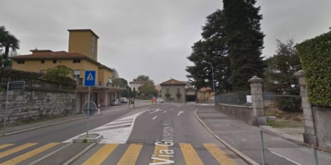 Blick auf Mendrisio TI. Mendrisio
