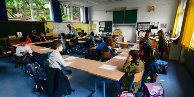 Unterricht in einer Dortmunder Schule Unterricht in einer Dortmunder Schule