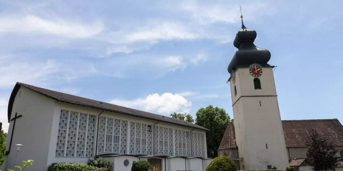 Katholische Kirche in Würenlos. würenlos