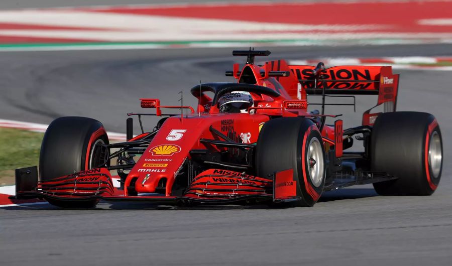 Formel 1 Vettel Ferrari