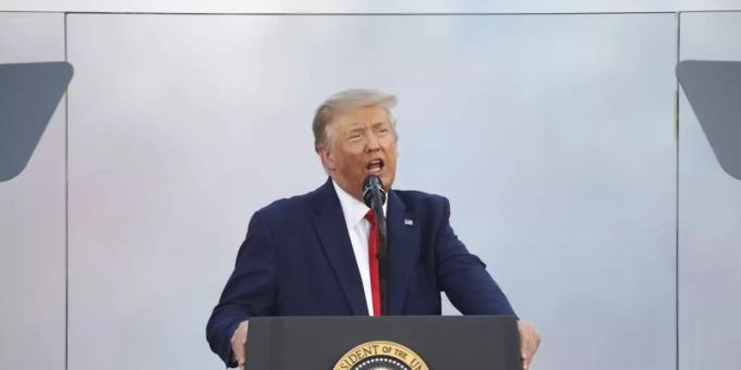 Washington - Trumps düstere Botschaft zum US-Nationalfeiertag