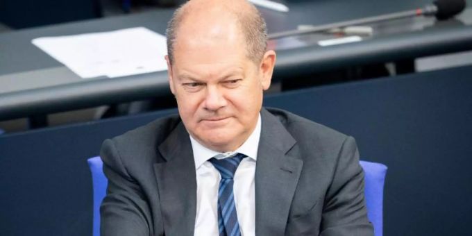 Bundesfinanzminister Olaf Scholz während einer Debatte im Bundestag. Foto: Kay Nietfeld/dpa Bundesfinanzminister Olaf Scholz während einer Debatte im Bundestag. Foto: Kay Nietfeld/dpa
