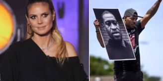 Tod von George Floyd - Heidi Klum nach Botschaft unter Beschuss Tod von George Floyd - Heidi Klum nach Botschaft unter Beschuss