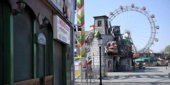 Das Riesenrad auf dem Wiener Prater dreht sich wieder. Wien
