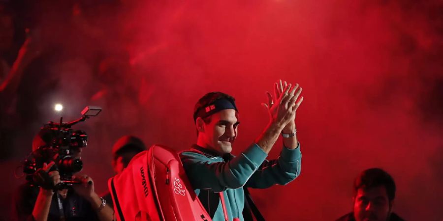 Auch in Mexiko-City wurde Roger Federer frenetisch gefeiert