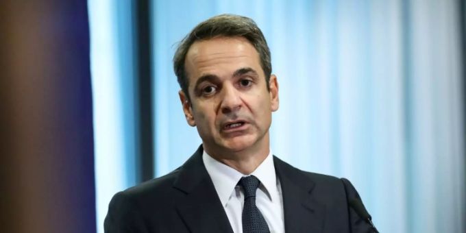 Der griechische Regierungschef Mitsotakis. Sein Land erhielt unter anderem die Zinsgewinne der Europäischen Zentralbank (EZB). griechenland