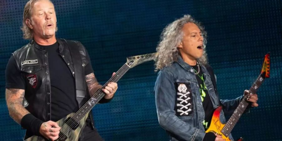 Metallica rufen auch ihre Fans auf, die Spendenaktion zu unterstützen. Foto: Sven Hoppe/dpa