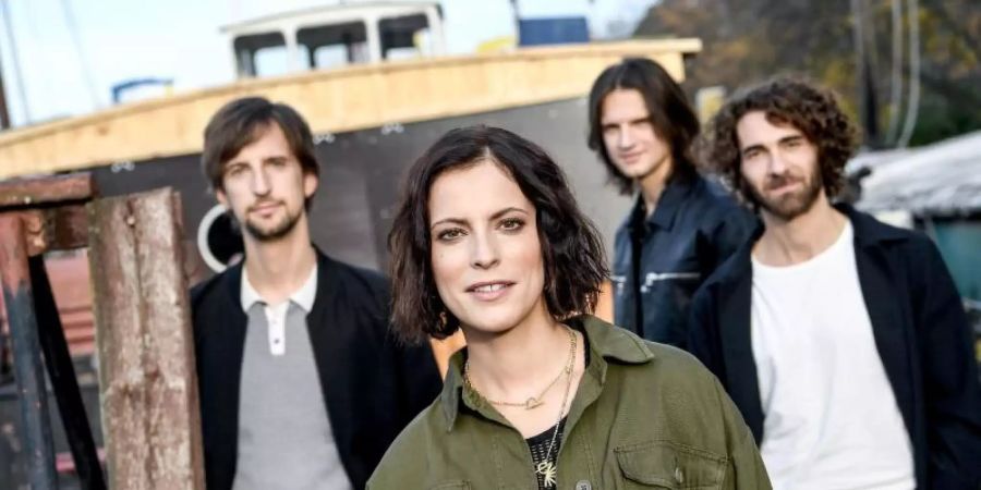 Stefanie Kloss und ihre Band Silbermond haben in ihrem Song «Mein Osten» über ihre Heimat gesungen. Foto: Britta Pedersen/zb/dpa