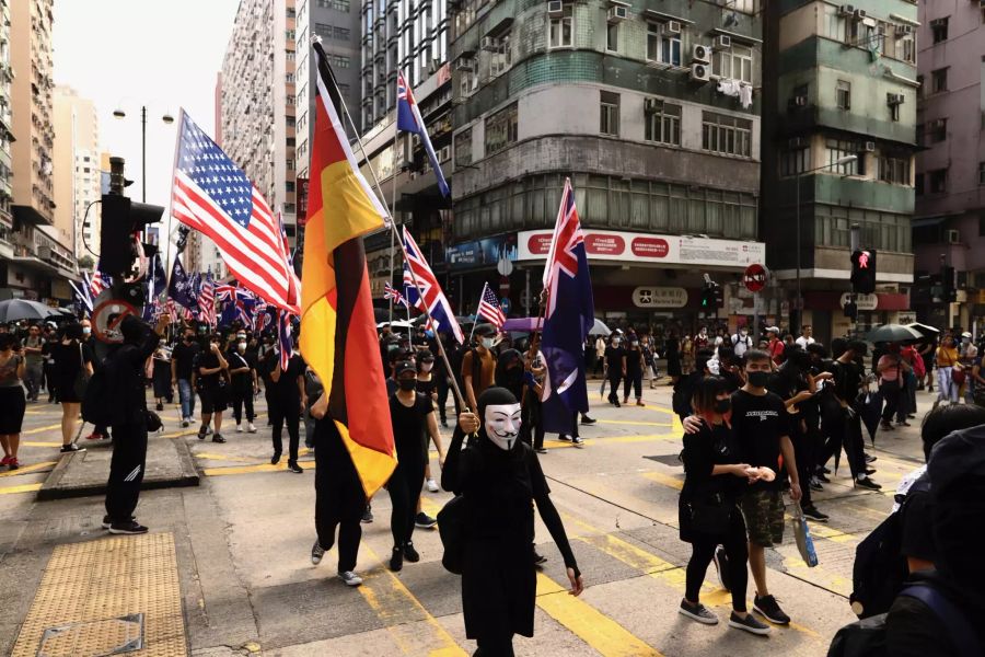 Proteste in Hongkong