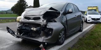 Benken SG - Ins Heck geprallt