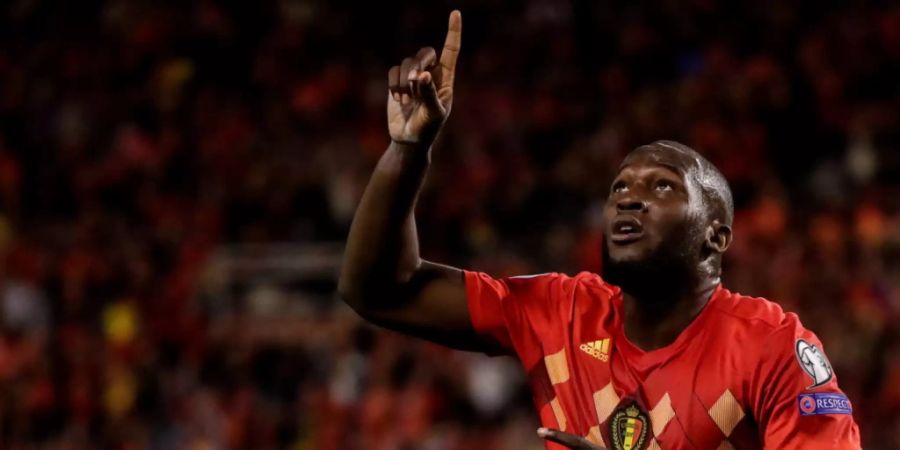 Romelu Lukaku qualifizierte sich mit Belgien souverän für die EM