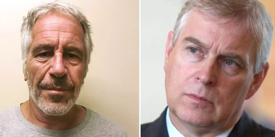 Der Unternehmer Jeffrey Epstein (l) und Prinz Andrew waren gut befreundet.