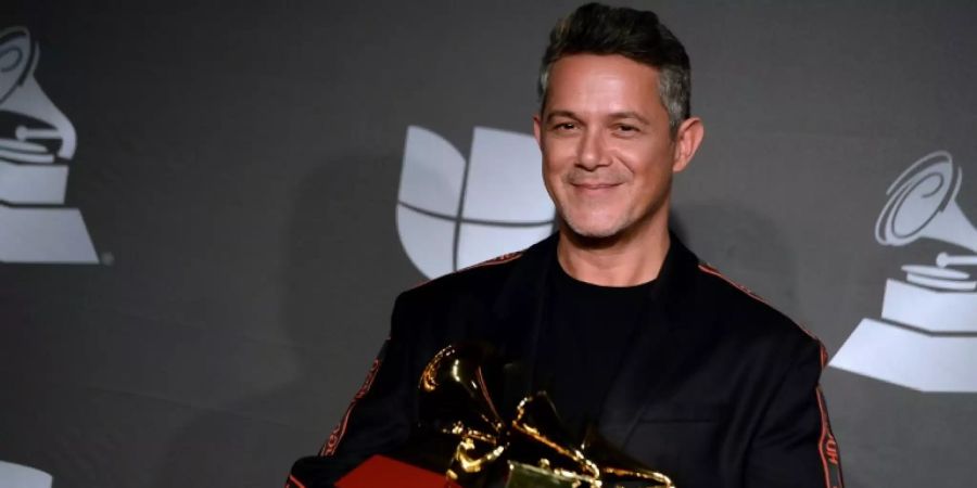 Alejandro Sanz bei der Grammy-Verleihung im November