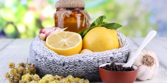 Vitamin C ideal im Winter für das Immunsystem. Vitamin C aus Zitronen