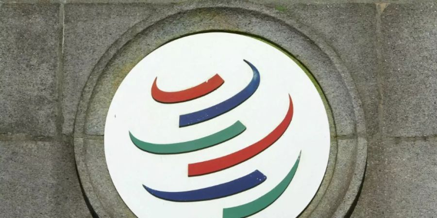 Logo der WTO in Genf