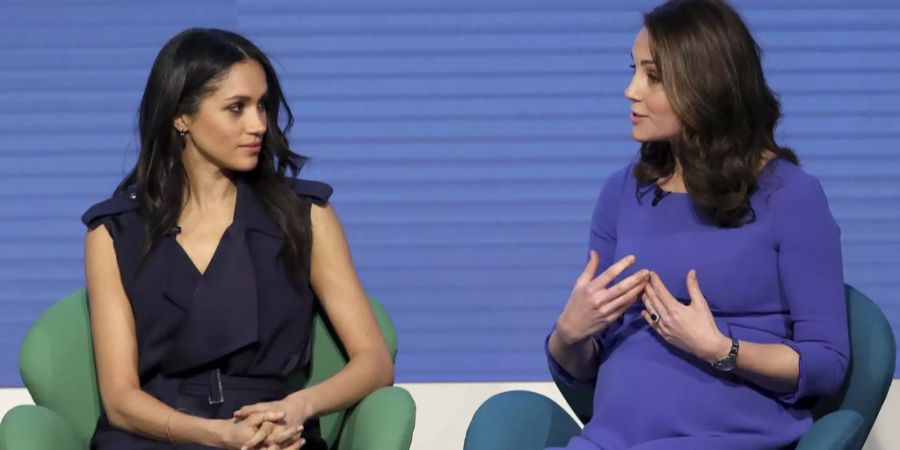 Sie hassen sich: Meghan Markle und Kate Middleton.