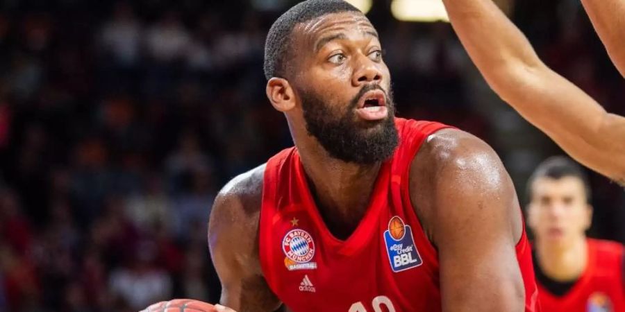 Bekam den Spitznamen Moose: Greg Monroe vom FC Bayern München. Foto: Lino Mirgeler/dpa